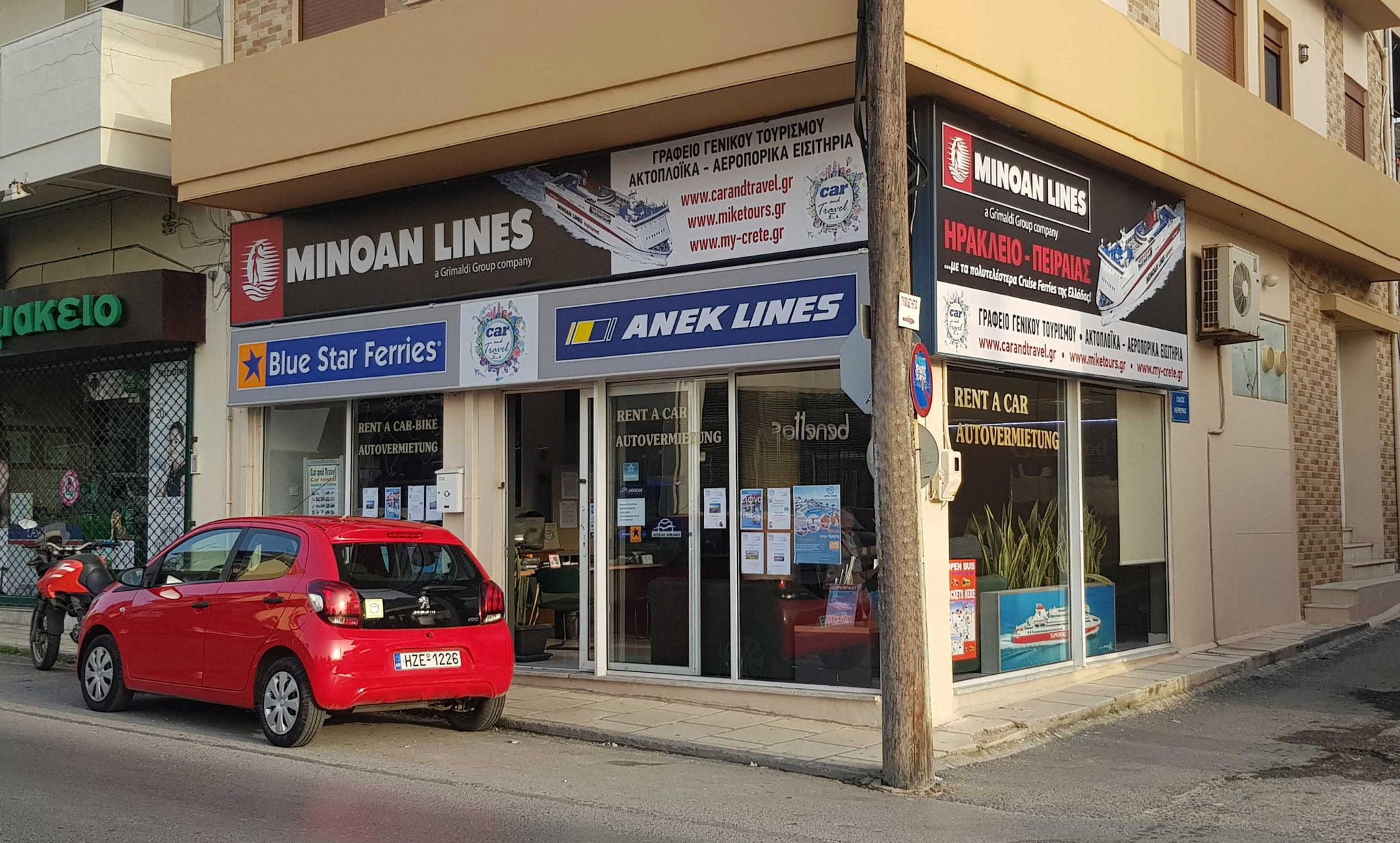 rent car crete Heraklion rent a car Crete Airport and Port