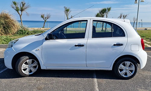 Nissan Micra automatic petrol car rental Crete