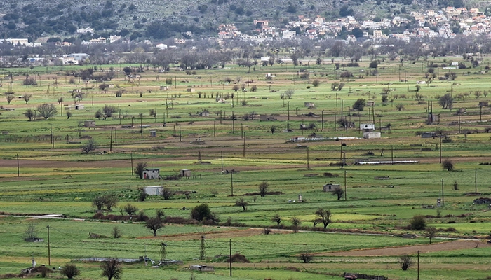 Traditional villages in Lassithi Plateau during Knossos and Zeus Cave tour in Crete with Car and Travel